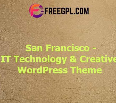 San Francisco v1.5 – IT Technology & Creative WordPress Theme Free Download