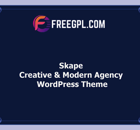 Skape v1.0.0 – Creative & Modern Agency WordPress Theme Free Download