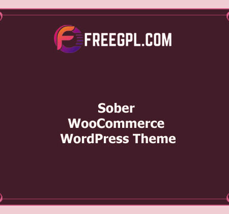 Sober v3.1.3 – WooCommerce WordPress Theme Free Download