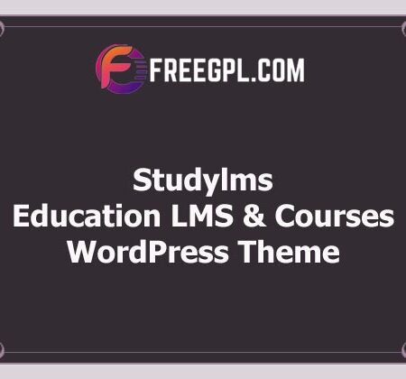 Studylms v1.20 – Education LMS & Courses WordPress Theme Free Download