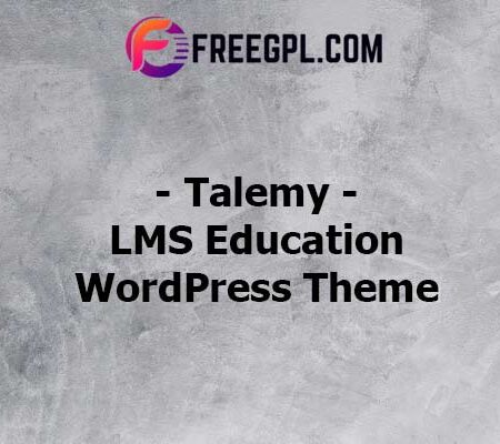 Talemy v1.2.2 – LMS Education WordPress Theme Free Download