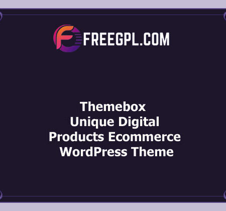 Themebox v1.3.4 – Unique Digital Products Ecommerce WordPress Theme Free Download