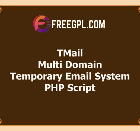 TMail v6.4 – Multi Domain Temporary Email System Free Download