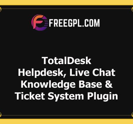 TotalDesk v1.7.14 – Helpdesk, Live Chat, Knowledge Base & Ticket System Free Download