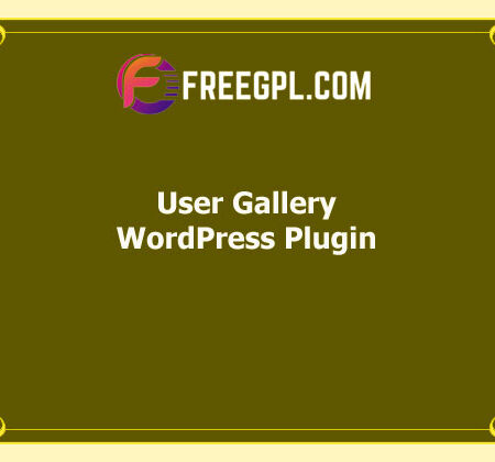 User Gallery WordPress Plugin v1.6.0 Free Download