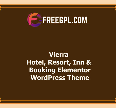 Vierra v4.0 – Hotel, Resort, Inn & Booking Elementor WordPress Theme Free Download