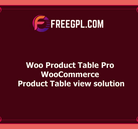 Woo Product Table Pro v7.0.7 – WooCommerce Product Table view solution Free Download