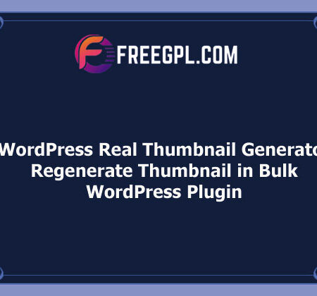 WordPress Real Thumbnail Generator v2.5.12 Free Download