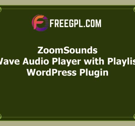 [v6.41] ZoomSounds – WordPress Wave Audio Player with Playlist Free Download